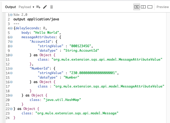 Amazon Sqs Connector 5 11 Examples Mule 4 Mulesoft Documentation