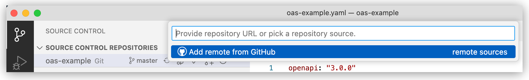 Adding an remote repo from GitHub