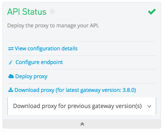 setting up an api proxy 7543b