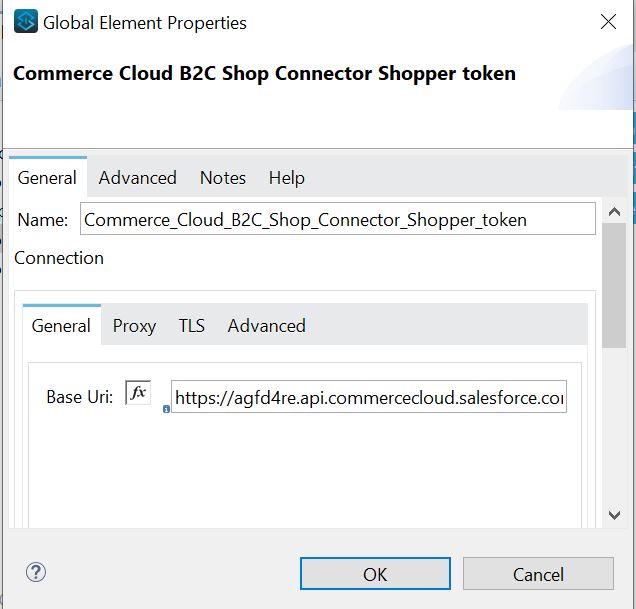 shop connector shopper token config