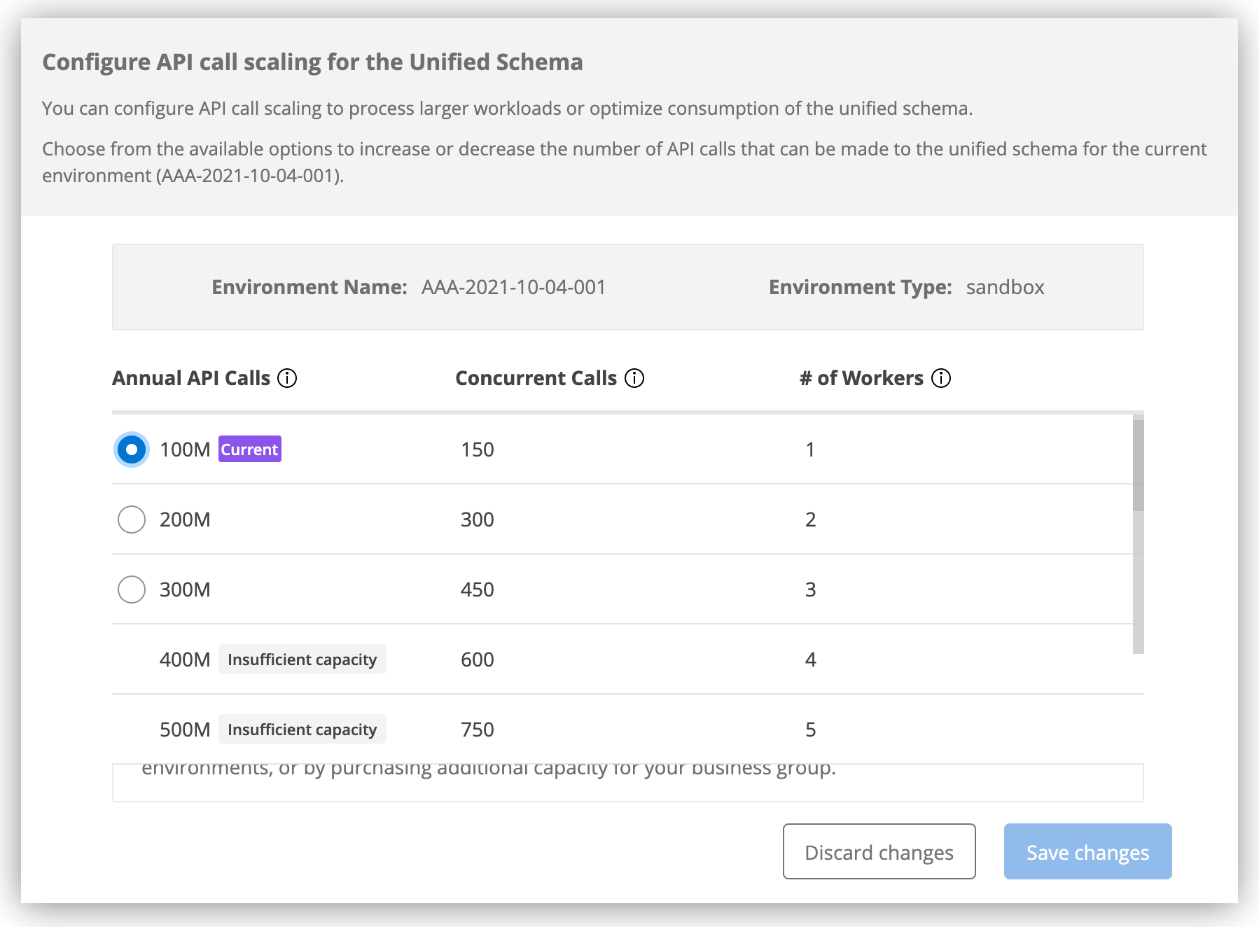 api call scaling