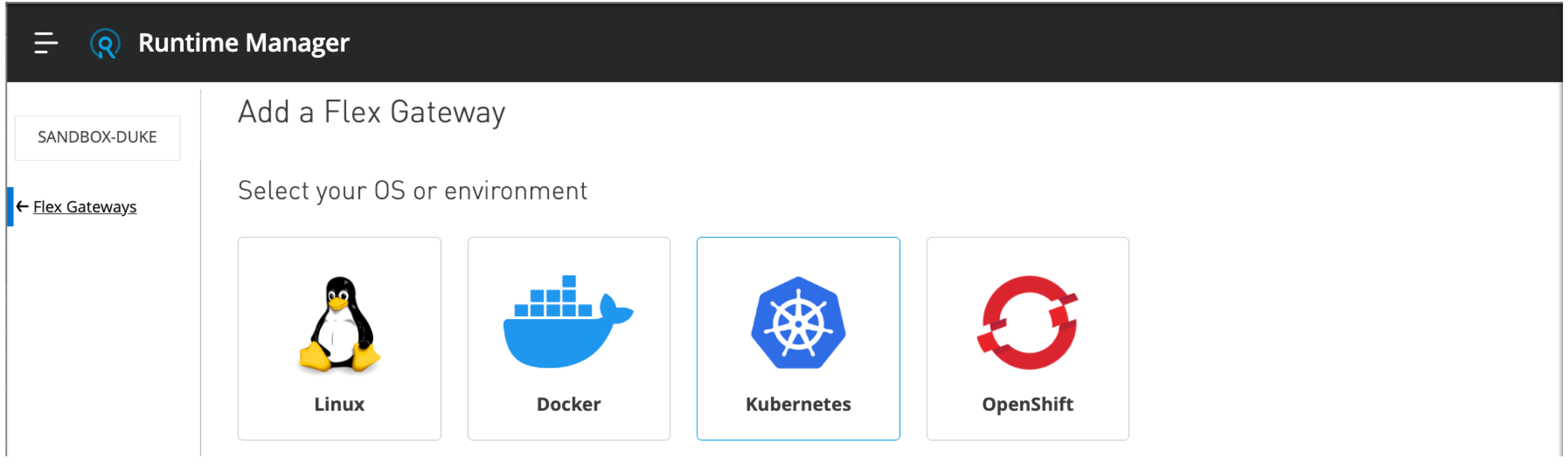 Getting Started with Flex Gateway in a Kubernetes Cluster