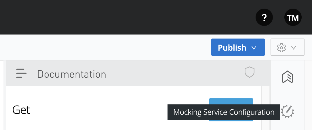 Mocking service icon