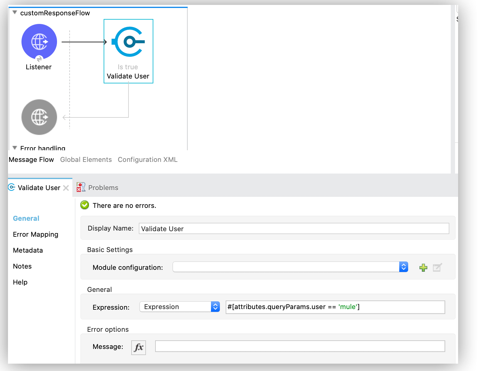 Validate Module Configuration