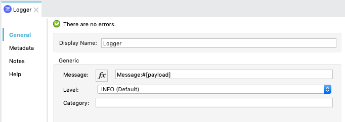 SNS logger