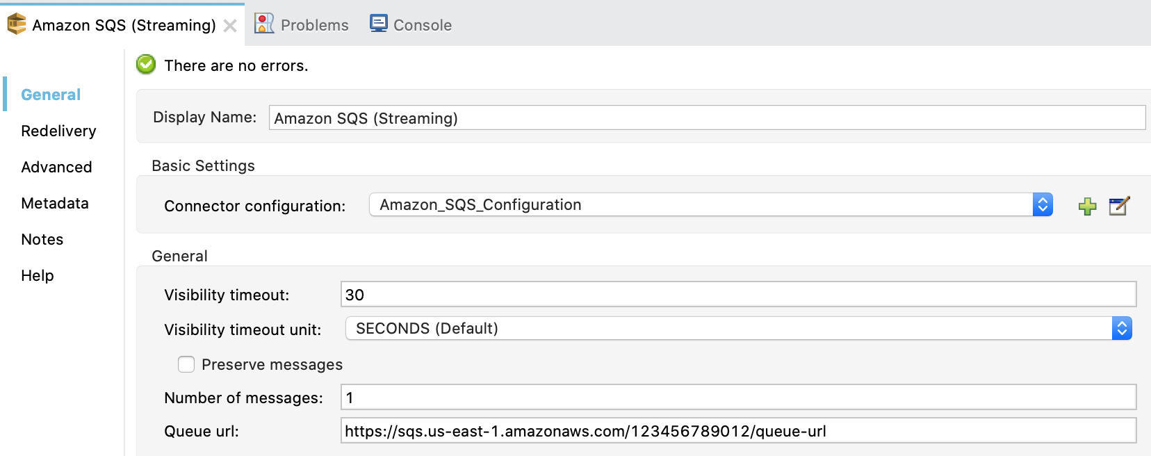 Amazon SNS 4.7 Connector の例 | MuleSoft Documentation