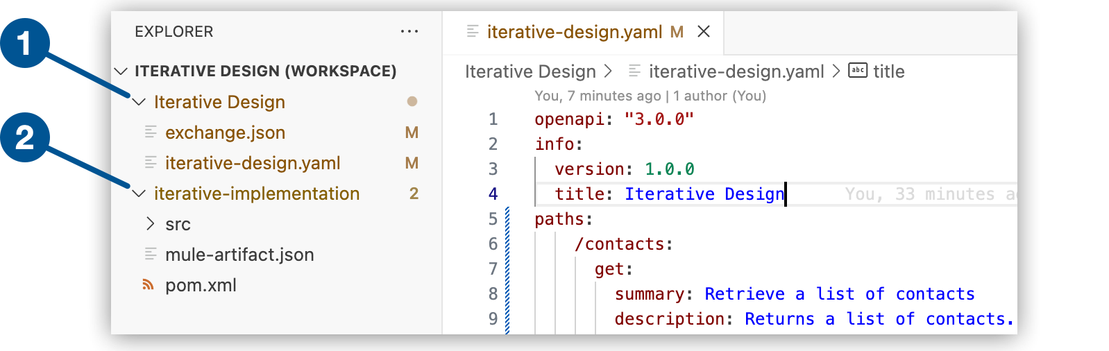 [Explorer] ビューでの API 仕様と実装プロジェクト