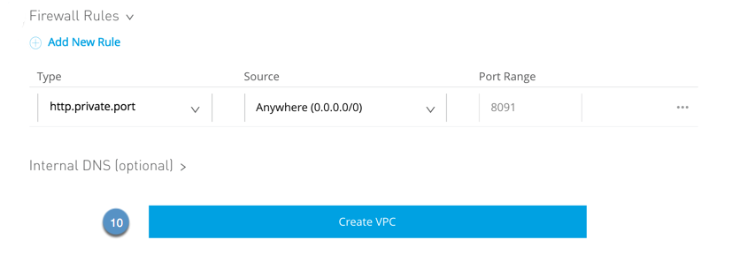 vpc and load balancer creation 97c25