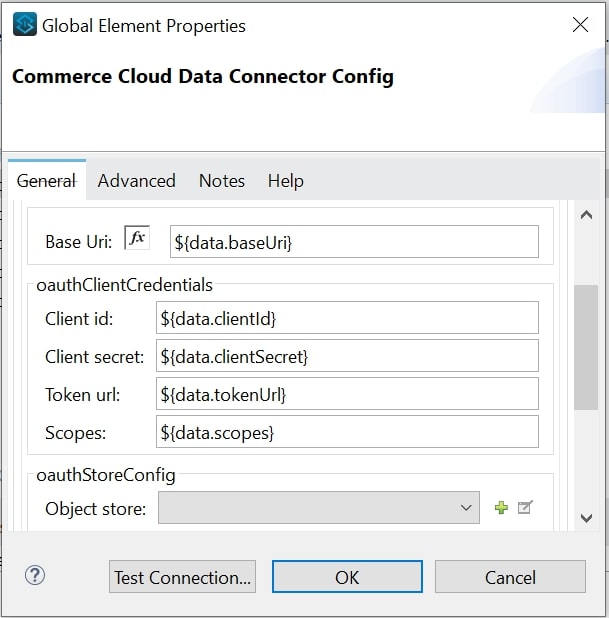 [OAuth 2 Application Connection Provider (OAuth 2 アプリケーション接続プロバイダー)] 認証設定