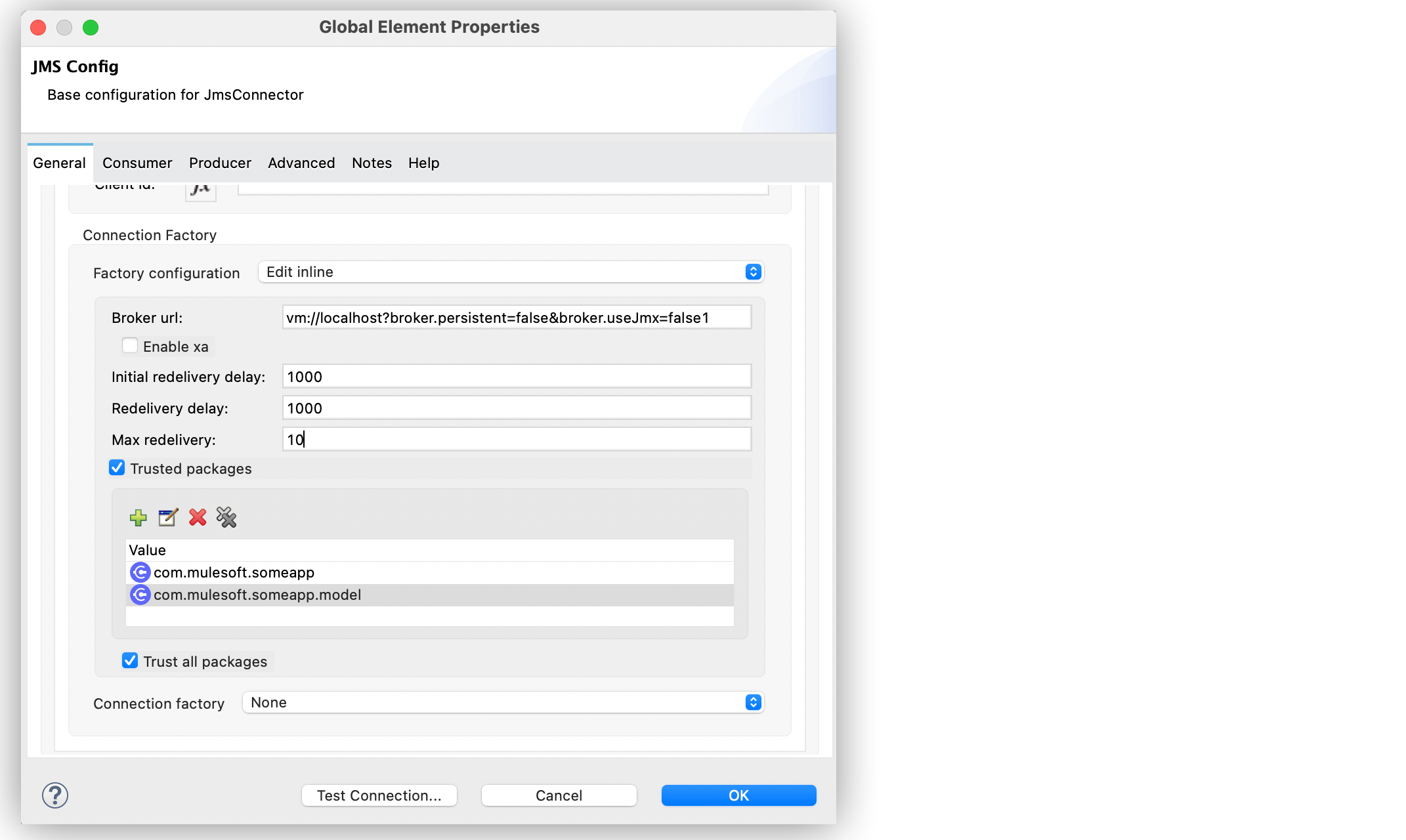 Jms コネクタ用の Activemq 接続の設定 Mulesoft Documentation
