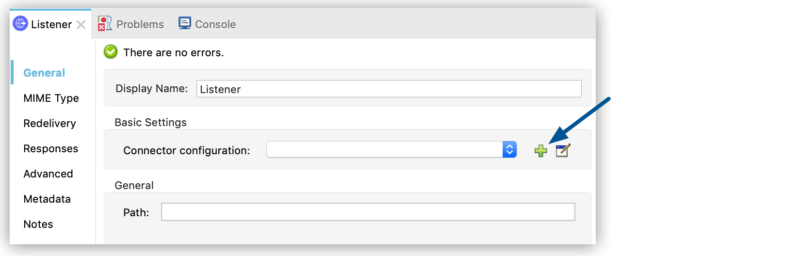 Mule の新しいグローバル要素を作成するインターフェース