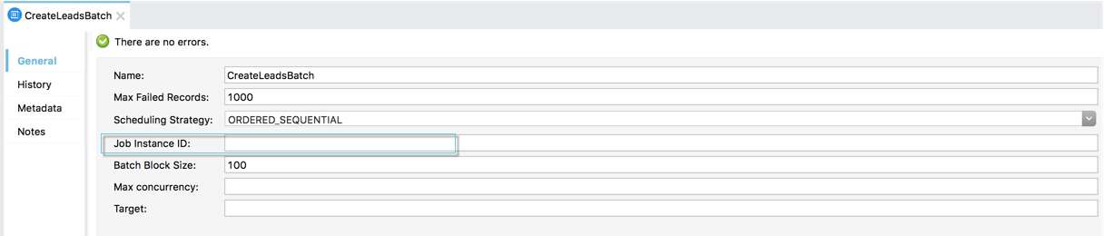 batch job instance id c4362