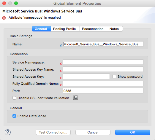 Windows Service Bus configuration