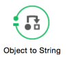 object to string