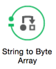 string to byte array