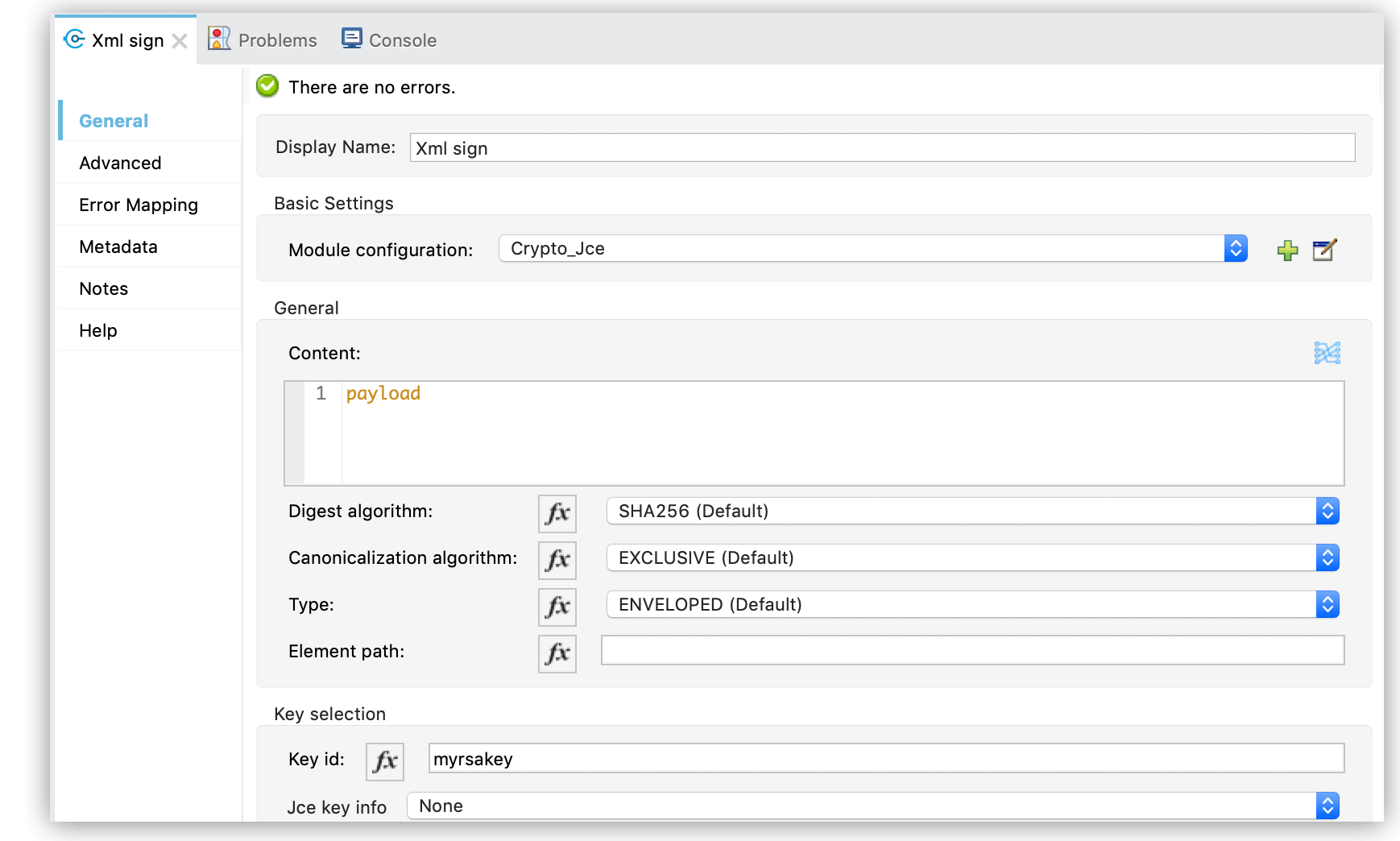 crypto-xml-config