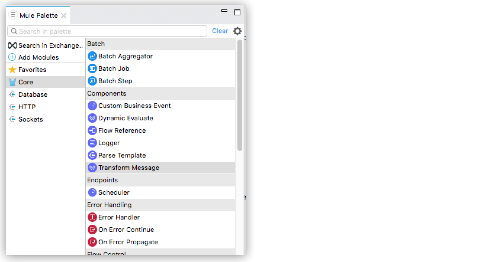 mruntime quickstart add transform