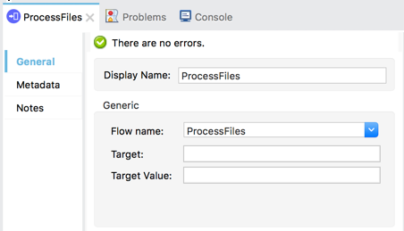Flow Ref Configuration Example