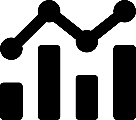 analytics graph symbol