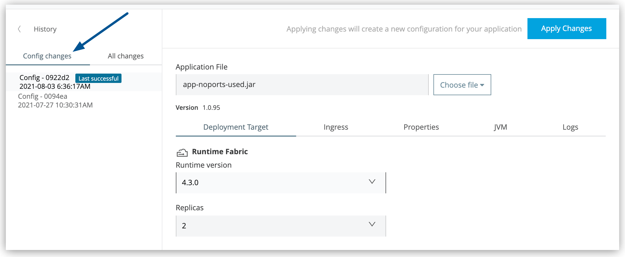 app versioning