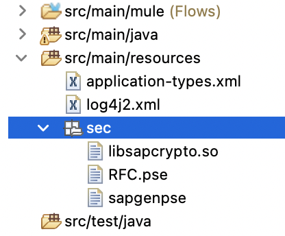SAP Resources Sec Folder