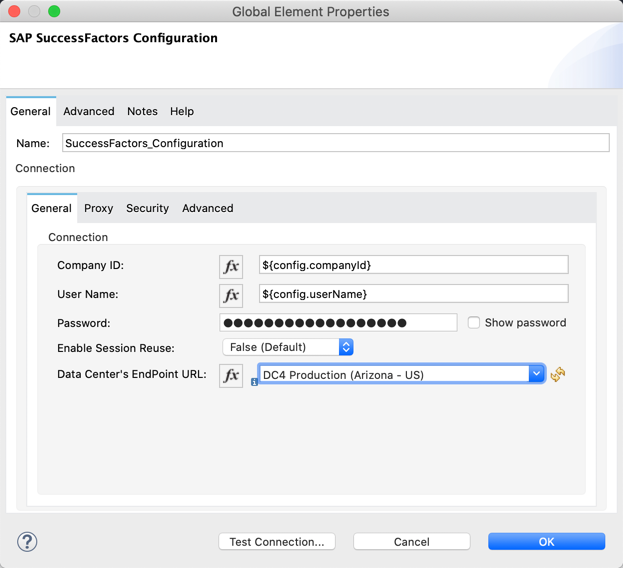 To configure authentication