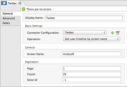 twitter+configuration